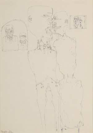 Zdzisław Beksiński, BEZ TYTUŁU, 1962