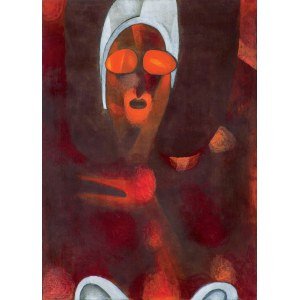Jerzy Nowosielski, PORTRET MŁODEJ PŁYWACZKI, 1976