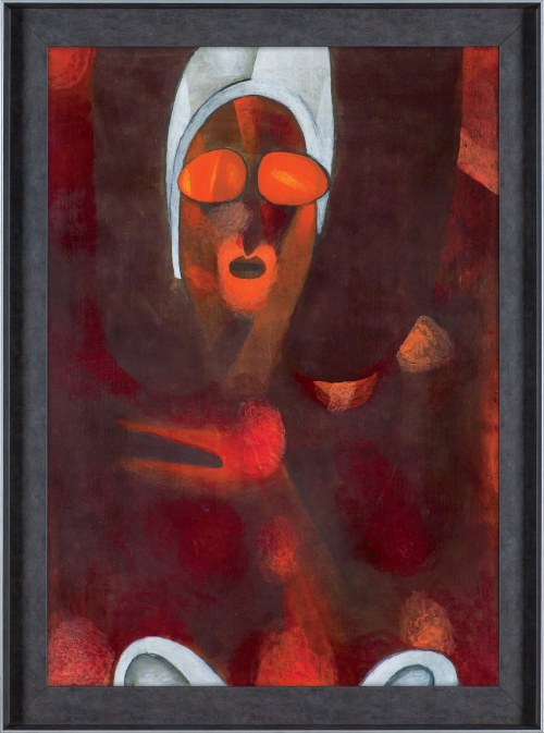 Jerzy Nowosielski, PORTRET MŁODEJ PŁYWACZKI, 1976