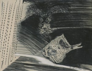 Erna Rosenstein, KOMPOZYCJA Z RYBĄ, 1963