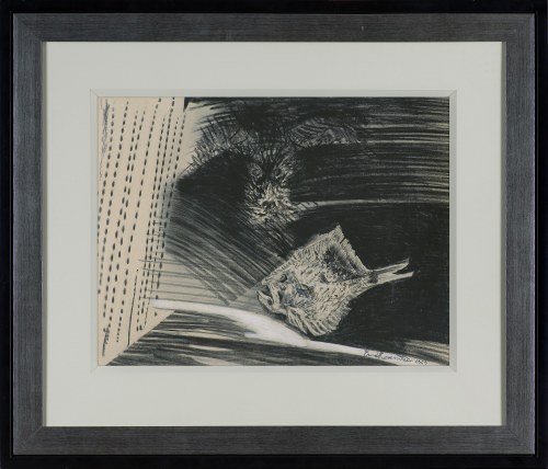 Erna Rosenstein, KOMPOZYCJA Z RYBĄ, 1963