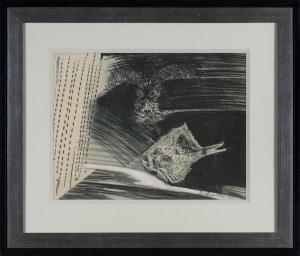 Erna Rosenstein, KOMPOZYCJA Z RYBĄ, 1963