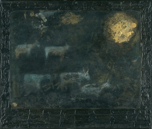 Henryk Musiałowicz, KRAJOBRAZ ANIMALISTYCZNY, 1980