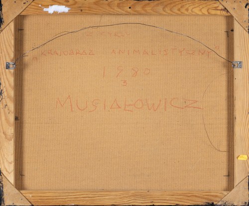 Henryk Musiałowicz, KRAJOBRAZ ANIMALISTYCZNY, 1980
