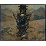 Zdzisław Beksiński, OCZEKIWANIE, 1971