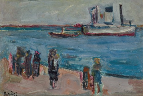 Aleksander (Sasza, André) Blonder (Blondel), NADBRZEŻE, lata 40. XX w.