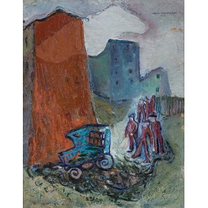 Adam Marczyński, PAYSAGE INDUSTRIEL, seconde moitié des années 1930.