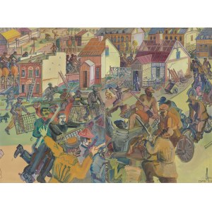 Edward Dwurnik, RYPIN – DIPTYCHON, August 1970