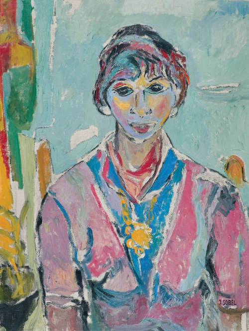 Judyta (Jehudith) Sobel, AUTOPORTRET, lata 50. XX w.