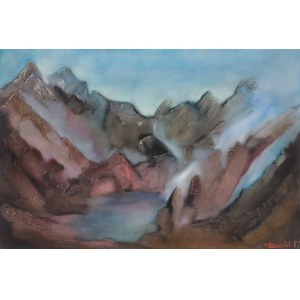 Janina Żemojtel, BLACK LAKE IN THE TATRA MOUNTAINS, 1987