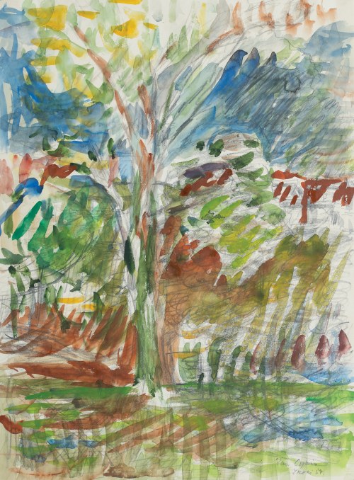 Jan Cybis, PEJZAŻ ZE SKOKÓW, 1954
