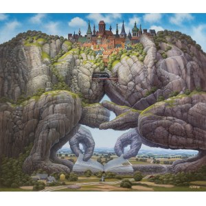 Jacek Yerka, PAPIER, KAMIEŃ, NOŻYCE, 2026