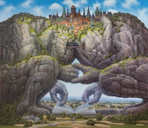 Jacek Yerka, PAPIER, KAMIEŃ, NOŻYCE, 2026
