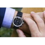 Výrobce: Heuer, HEUER S ČERNÝM CIFERNÍKEM