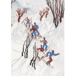 Janina Konarska (1902, Łódź – 1975, Warsaw), *Skiers*, 1931