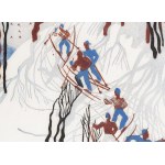 Janina Konarska (1902, Łódź – 1975, Warsaw), *Skiers*, 1931