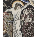 Bogna Krasnodębska-Gardowska (1900, Sosnowiec – 1986), The Way of the Cross, Station VIII: “Jesus Comforts the Women,” 1926–28