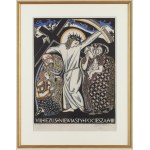Bogna Krasnodębska-Gardowska (1900, Sosnowiec – 1986), The Way of the Cross, Station VIII: “Jesus Comforts the Women,” 1926–28