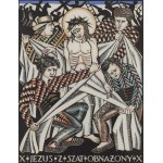 Bogna Krasnodębska-Gardowska (1900 Sosnowiec – 1986), Křížová cesta, 10. zastavení: „Ježíš svlečený z oděvů“, 1926–1928