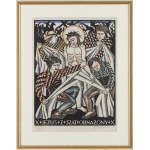 Bogna Krasnodębska-Gardowska (1900 Sosnowiec – 1986), Křížová cesta, 10. zastavení: „Ježíš svlečený z oděvů“, 1926–1928