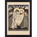 Bogna Krasnodębska-Gardowska (1900 Sosnowiec - 1986 ), Droga krzyżowa, stacja VI Jezusa Twarz ociera św. Weronika, 1926-1928