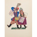 Zofia Stryjeńska (1891 Krakov – 1976 Ženeva), „Poľské tance“, 1938