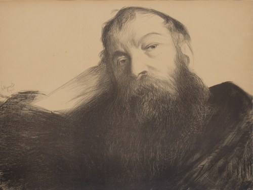 Leon Wyczółkowski (1852 Huta Miastkowska - 1936 Warszawa), Portret Józefa Chełmońskiego, 1903