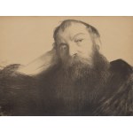 Leon Wyczółkowski (1852 Huta Miastkowska - 1936 Warszawa), Portret Józefa Chełmońskiego, 1903