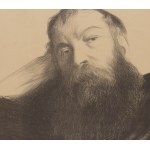 Leon Wyczółkowski (1852, Huta Miastkowska – 1936, Varsovie), Portrait de Józef Chełmoński, 1903