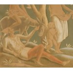 Wacław Borowski (1885, Łódź - 1954, Łódź), « Le Printemps » (extrait du IIe recueil de lithographies), 1927