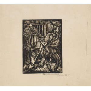 Stefan Mrożewski (1894 Częstochowa - 1975 Walnut Creek, Stany Zjednoczone), Wręczenie listów, 1928