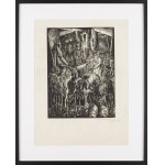 Stefan Mrożewski (1894 Częstochowa - 1975 Walnut Creek, Stany Zjednoczone), Ilustracja do Król w złotej masce