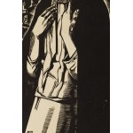 Tadeusz Kulisiewicz (1899 Kalisz - 1988 Warszawa), Dziewczyna w czarnej chuście, 1936