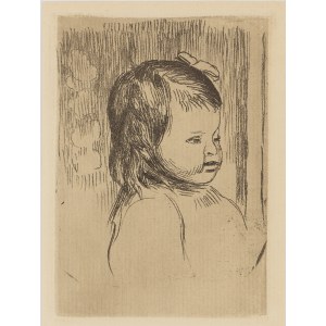 Pierre-Auguste Renoir (1841–1919), „Busta dítěte otočená doprava“ („Buste d’enfant, tournée à droite“), 1914