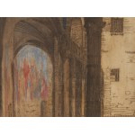 Feliks Jabłczyński (1865 Warsaw – 1928 Warsaw), *A Renaissance Alley*, 1910