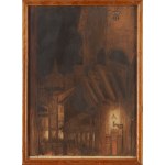 Feliks Jabłczyński (1865 Varšava – 1928 Varšava), Ponte Vecchio ve Florencii, kolem roku 1910