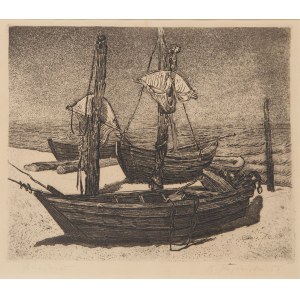 Bolesław Rogiński (1907, Wiazyń, près de Vilnius – 1990, Gdańsk), « Brzeźno », 1955