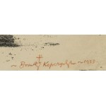 Bronisław Piotr Kopczyński (1882 Varšava – 1964 Varšava), „Předsíň pod lodí“, 1933