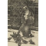 Bronisław Piotr Kopczyński (1882 Varšava – 1964 Varšava), „Předsíň pod lodí“, 1933