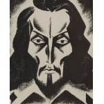 Henryk Berlewi (1894 Varšava – 1967 Paříž), Hlava (Uriel Acosta), kolem roku 1955