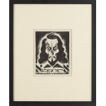 Henryk Berlewi (1894 Varšava – 1967 Paříž), Hlava (Uriel Acosta), kolem roku 1955