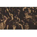 Leopold Lewicki (1906, Burdiakowce near Ternopil – 1973, Lviv), *Death on the Street*, 20th century.