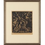 Leopold Lewicki (1906, Burdiakowce near Ternopil – 1973, Lviv), *Death on the Street*, 20th century.