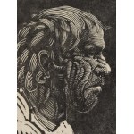 Antoni Kurcz (1895 - 1943), Profil mężczyzny, 1933