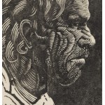 Antoni Kurcz (1895 - 1943), Profil mężczyzny, 1933