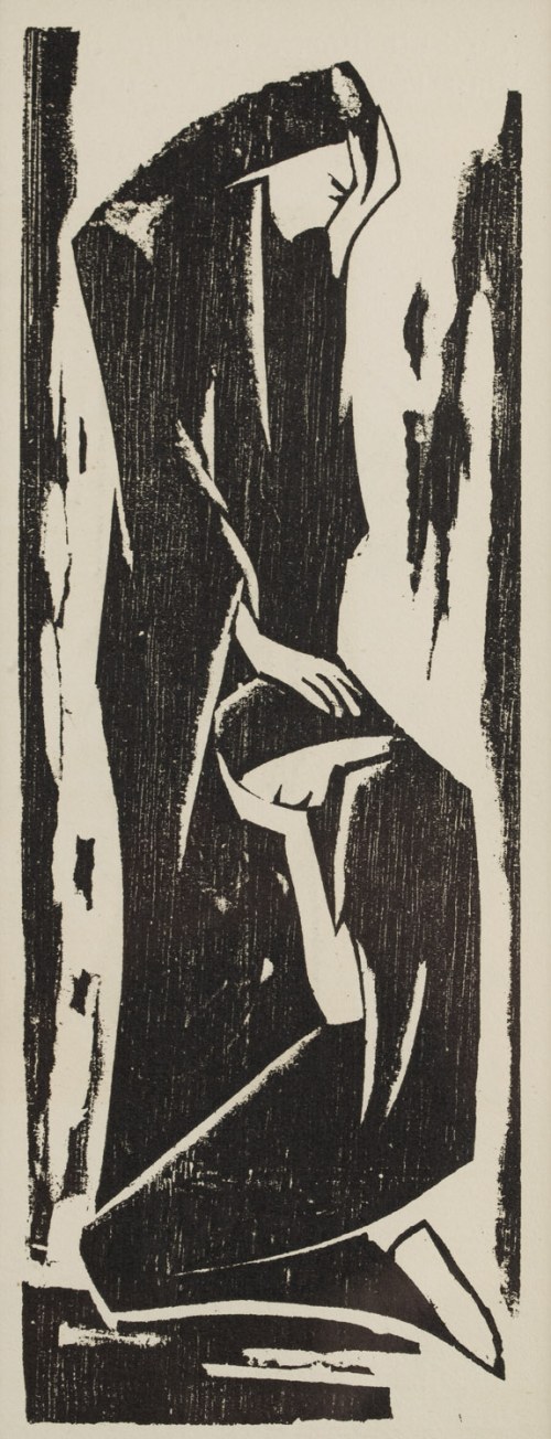 Jerzy Hulewicz (1886 Kościanki k. Wrześni - 1941 Warszawa), Kompozycja (recto) / 
