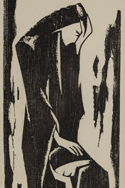 Jerzy Hulewicz (1886 Kościanki k. Wrześni - 1941 Warszawa), Kompozycja (recto) / 