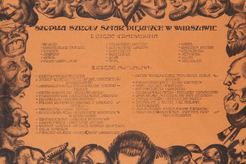 Bolesław Cybis (1895 Folwark Massandra na Krymie - 1957 Trenton (New Jersey, USA)), Szopka Szkoły Sztuk Pięknych w Warszawie, 1925