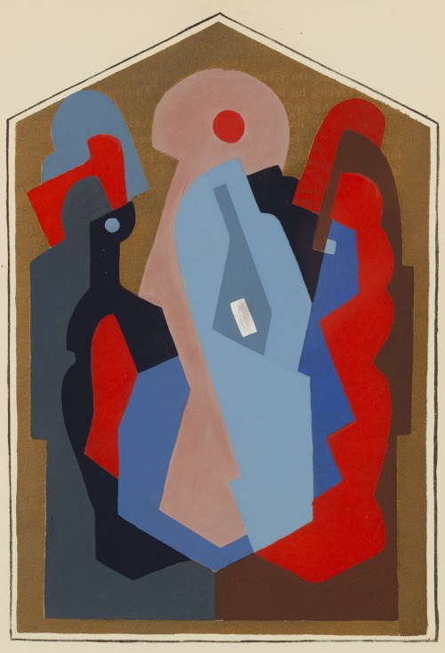 Albert Leon Gleizes (ur. 1881), Kompozycja kubistyczna , 1929