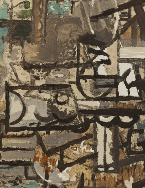 Georges Braque (1882 - 1963 ), Kompozycja kubistyczna , 1929
